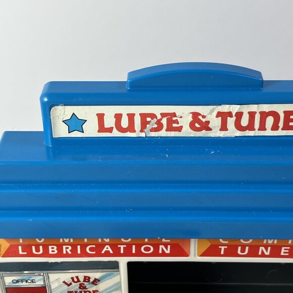 Matchbox Connectables Lube & Tune Toy Car Service Playset Garage 1 Vehicle 1990 - Picture 11 of 16